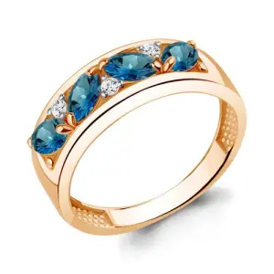 Кольцо Aquamarine золото 6974608.1 (Aquamarine, Россия)