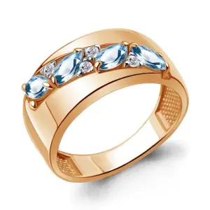 Кольцо Aquamarine золото 6974805.1 (Aquamarine, Россия)