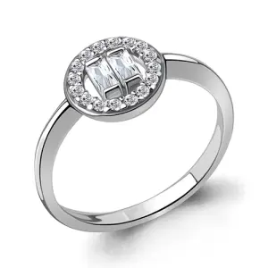 Кольцо Aquamarine серебро 69849А.5 (Aquamarine, Россия)