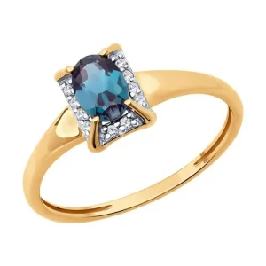 Кольцо Sokolov и Diamant золото 71-00329 (Sokolov и Diamant, Россия)