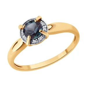 Кольцо Sokolov и Diamant золото 71-00336 (Sokolov и Diamant, Россия)