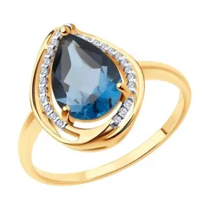 Кольцо Sokolov и Diamant золото 713928 (Sokolov и Diamant, Россия)