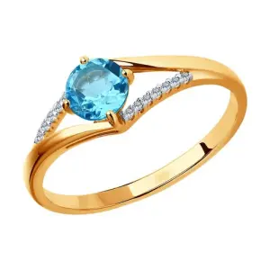 Кольцо Sokolov и Diamant золото 714118 (Sokolov и Diamant, Россия)