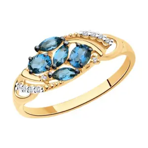Кольцо Sokolov и Diamant золото 714241 (Sokolov и Diamant, Россия)