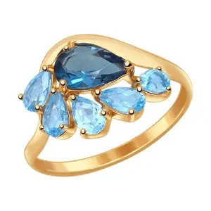 Кольцо Sokolov и Diamant золото 714555 (Sokolov и Diamant, Россия)