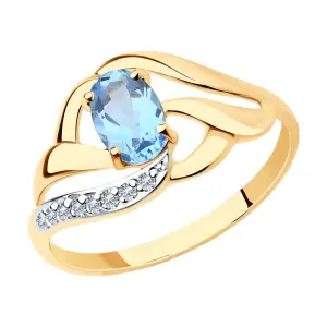 Кольцо Sokolov и Diamant золото 714646 (Sokolov и Diamant, Россия)