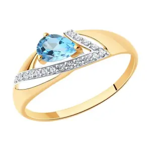 Кольцо Sokolov и Diamant золото 714674 (Sokolov и Diamant, Россия)