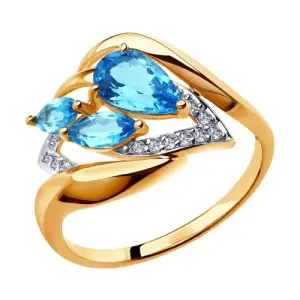 Кольцо Sokolov и Diamant золото 714776 (Sokolov и Diamant, Россия)