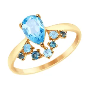 Кольцо Sokolov и Diamant золото 715005 (Sokolov и Diamant, Россия)