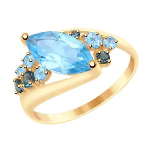 Кольцо Sokolov и Diamant золото 715026 (Sokolov и Diamant, Россия)