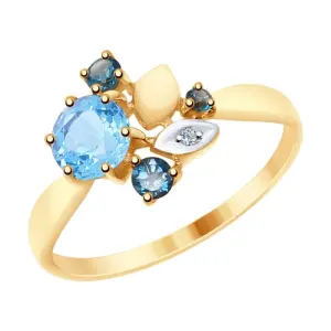 Кольцо Sokolov и Diamant золото 715030 (Sokolov и Diamant, Россия)