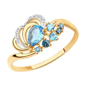 Кольцо Sokolov и Diamant золото 715046 (Sokolov и Diamant, Россия)