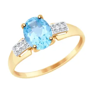 Кольцо Sokolov и Diamant золото 715060 (Sokolov и Diamant, Россия)