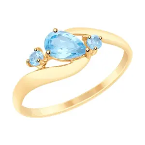 Кольцо Sokolov и Diamant золото 715080 (Sokolov и Diamant, Россия)