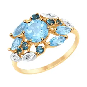 Кольцо Sokolov и Diamant золото 715086 (Sokolov и Diamant, Россия)