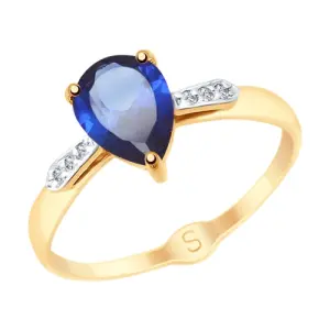 Кольцо Sokolov и Diamant золото 715148 (Sokolov и Diamant, Россия)