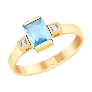 Кольцо Sokolov и Diamant золото 715210 (Sokolov и Diamant, Россия)