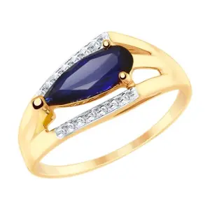 Кольцо Sokolov и Diamant золото 715249 (Sokolov и Diamant, Россия)
