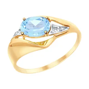 Кольцо Sokolov и Diamant золото 715265 (Sokolov и Diamant, Россия)