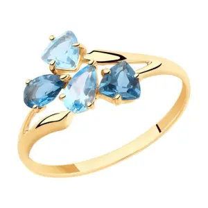 Кольцо Sokolov и Diamant золото 715418 (Sokolov и Diamant, Россия)