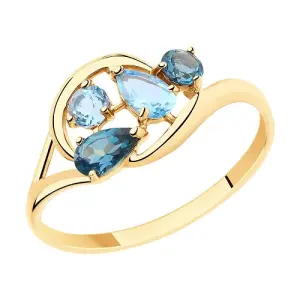 Кольцо Sokolov и Diamant золото 715441 (Sokolov и Diamant, Россия)