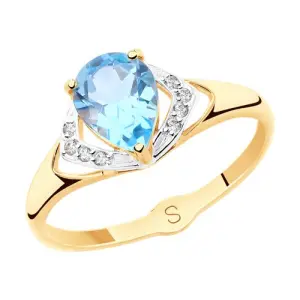 Кольцо Sokolov и Diamant золото 715478 (Sokolov и Diamant, Россия)