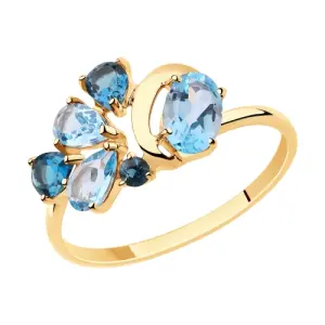 Кольцо Sokolov и Diamant золото 715508 (Sokolov и Diamant, Россия)