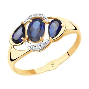 Кольцо Sokolov и Diamant золото 715512 (Sokolov и Diamant, Россия)