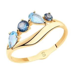Кольцо Sokolov и Diamant золото 715544 (Sokolov и Diamant, Россия)