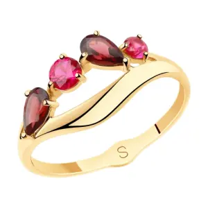 Кольцо Sokolov и Diamant золото 715545 (Sokolov и Diamant, Россия)
