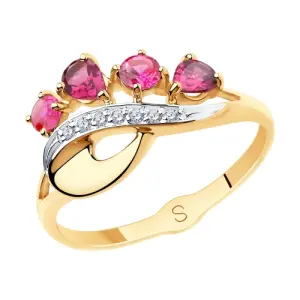 Кольцо Sokolov и Diamant золото 715551 (Sokolov и Diamant, Россия)