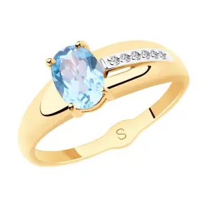 Кольцо Sokolov и Diamant золото 715552 (Sokolov и Diamant, Россия)