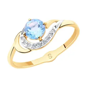 Кольцо Sokolov и Diamant золото 715561 (Sokolov и Diamant, Россия)