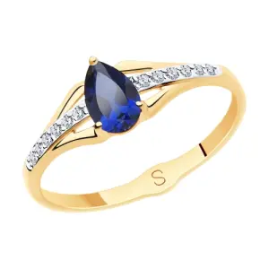 Кольцо Sokolov и Diamant золото 715614 (Sokolov и Diamant, Россия)