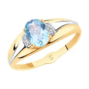Кольцо Sokolov и Diamant золото 715616 (Sokolov и Diamant, Россия)