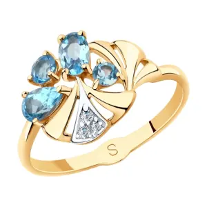 Кольцо Sokolov и Diamant золото 715637 (Sokolov и Diamant, Россия)