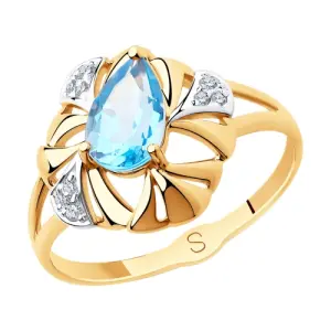 Кольцо Sokolov и Diamant золото 715647 (Sokolov и Diamant, Россия)