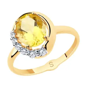 Кольцо Sokolov и Diamant золото 715655 (Sokolov и Diamant, Россия)