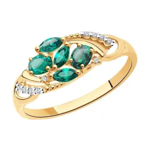 Кольцо Sokolov и Diamant золото 715832 (Sokolov и Diamant, Россия)