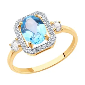Кольцо Sokolov и Diamant золото 715881 (Sokolov и Diamant, Россия)