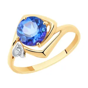Кольцо Sokolov и Diamant золото 715888 (Sokolov и Diamant, Россия)