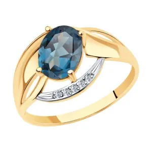 Кольцо Sokolov и Diamant золото 716018 (Sokolov и Diamant, Россия)