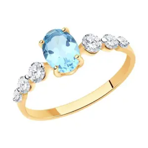 Кольцо Sokolov и Diamant золото 716126 (Sokolov и Diamant, Россия)