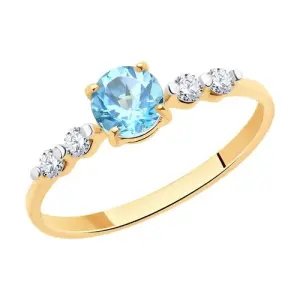 Кольцо Sokolov и Diamant золото 716213 (Sokolov и Diamant, Россия)