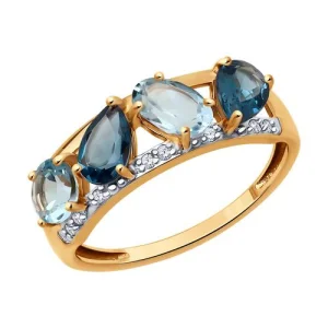 Кольцо Sokolov и Diamant золото 716385 (Sokolov и Diamant, Россия)