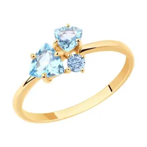 Кольцо Sokolov и Diamant золото 716429 (Sokolov и Diamant, Россия)