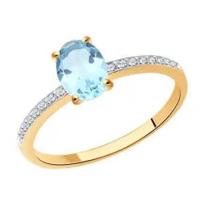 Кольцо Sokolov и Diamant золото 716692 (Sokolov и Diamant, Россия)