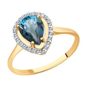 Кольцо Sokolov и Diamant золото 716739 (Sokolov и Diamant, Россия)