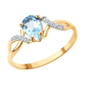 Кольцо Sokolov и Diamant золото 716748 (Sokolov и Diamant, Россия)