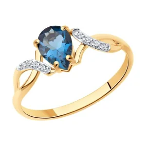 Кольцо Sokolov и Diamant золото 716749 (Sokolov и Diamant, Россия)